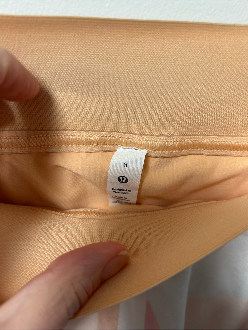 lululemon athletica court rival skirt size 8 regular length - Picture 5 of 6